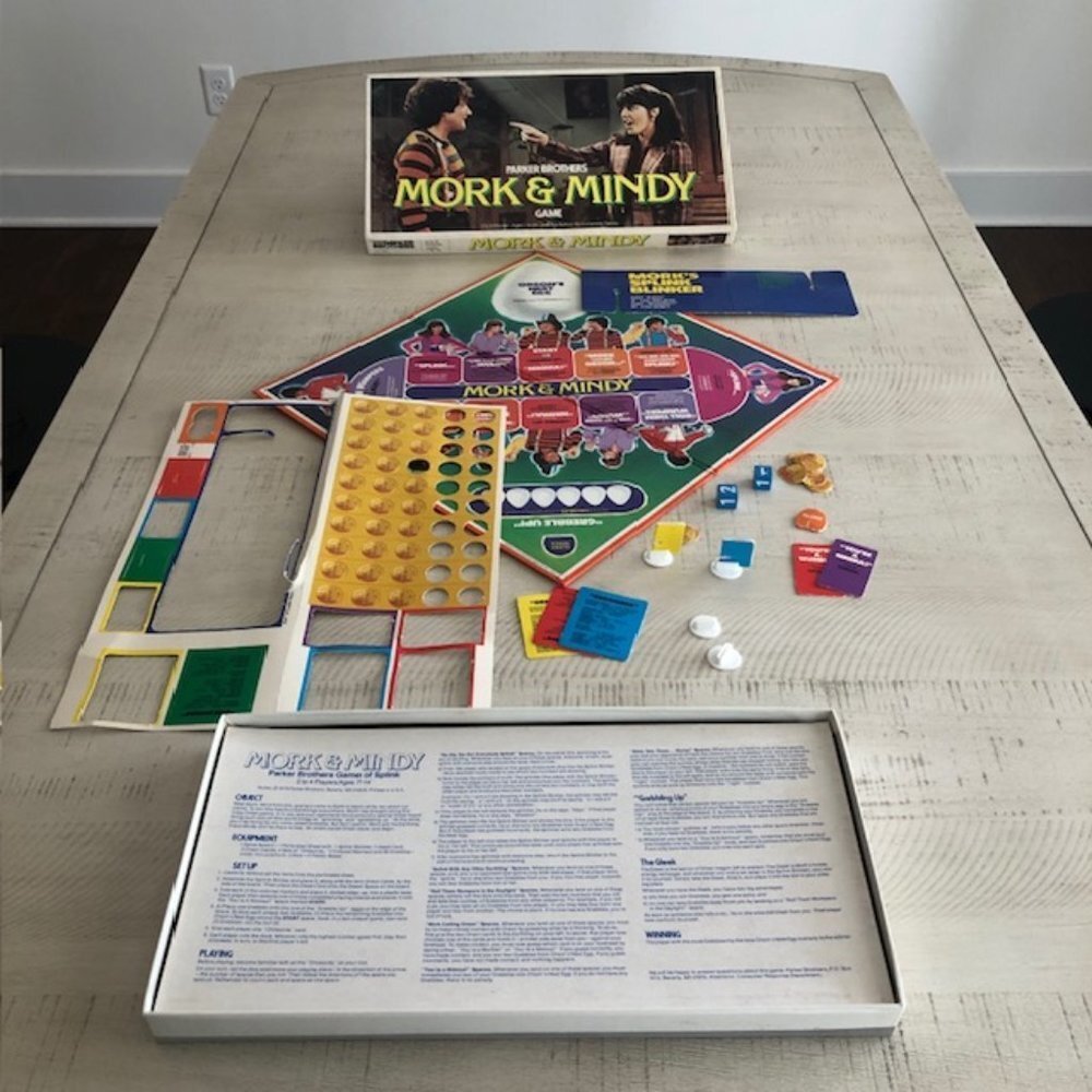 Vintage 1979 Parker Brothers Mork & Mindy Game No172